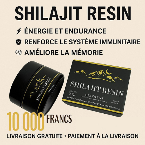 Shilajit Resin 🌿 — Réveille ta vitalité.