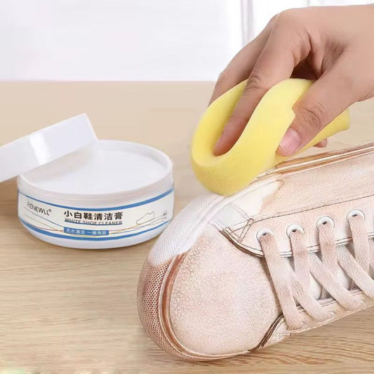Crème Nettoyante pour Chaussures Blanches